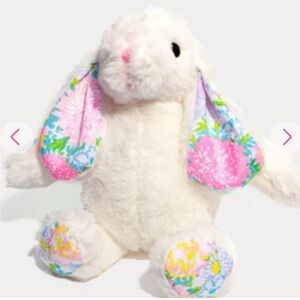 Lilly Pulitzer 2026 Plush floral trim Easter Bunny